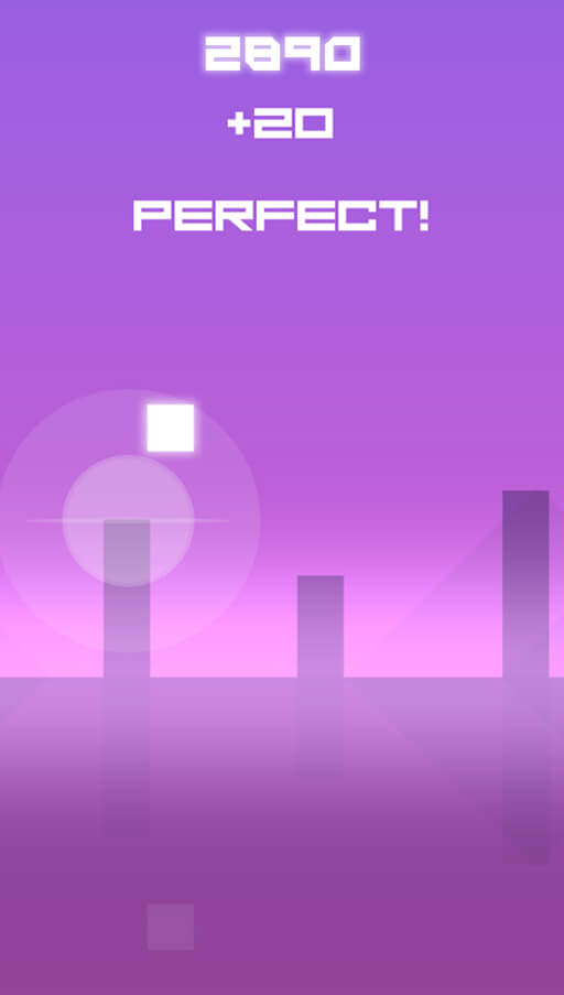Beanbot Games - Jump Drop Mobile Game Screenshot